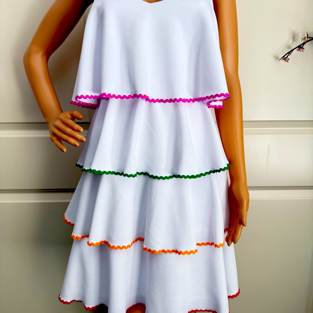 New Versona Lane Ruffle Tiered Dress - Picture 8 of 10